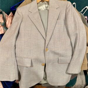 Classic Light Gray Men's Blazer